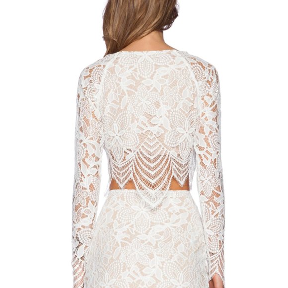 Guava Lace Set (White) - Picture 3 of 7